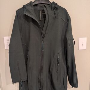 Ilse Jacobsen Forest Green Hooded Raincoat